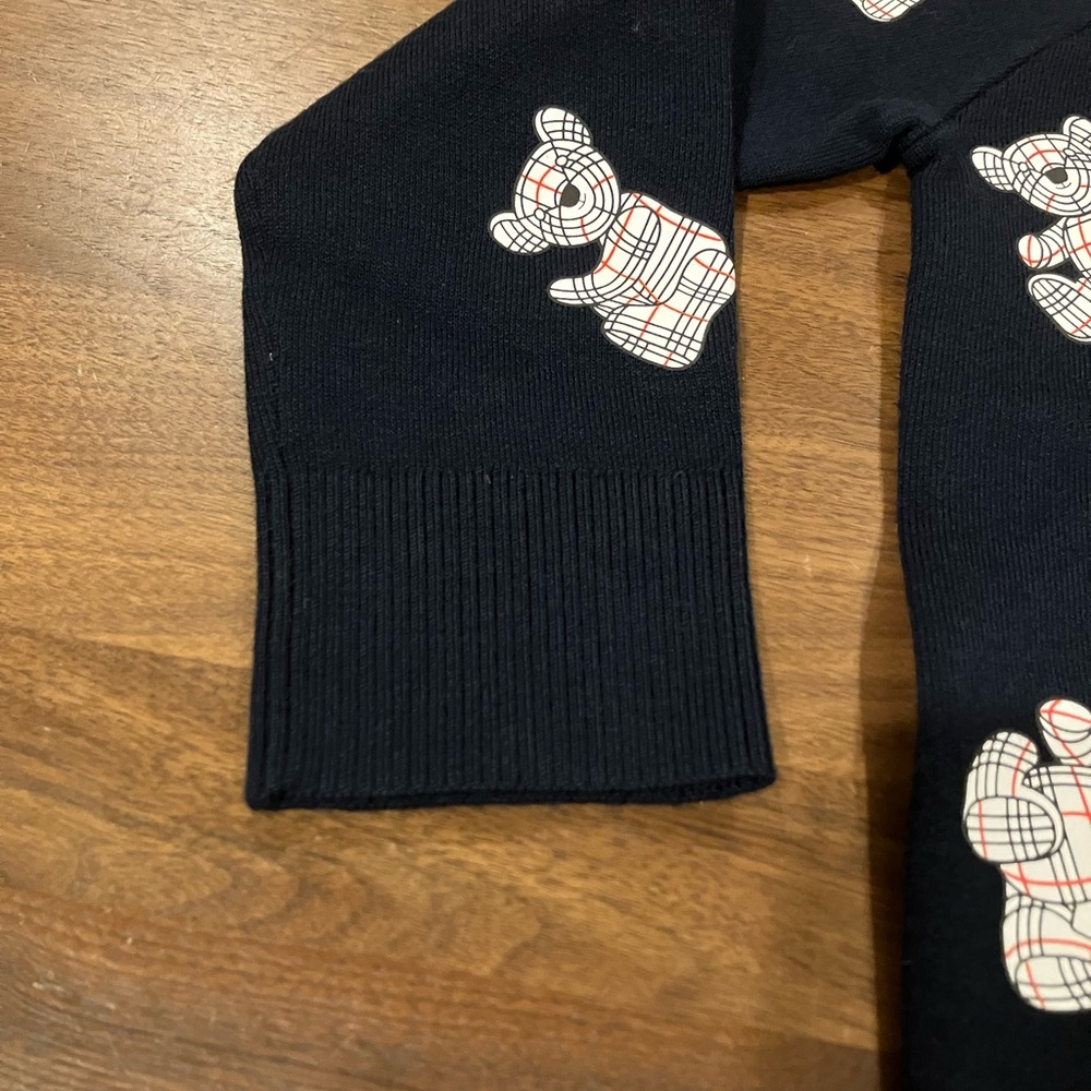 NWT-Burberry Wool Blend Cardigan 6Y (Posh Party Sale!) - Picture 10 of 11